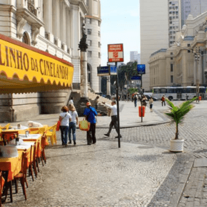 Bairro da Cinelandia no Rio de Janeiro - foto de própria autoria - RG Turismo